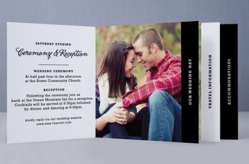 Mini-book-wedding-invitation-open